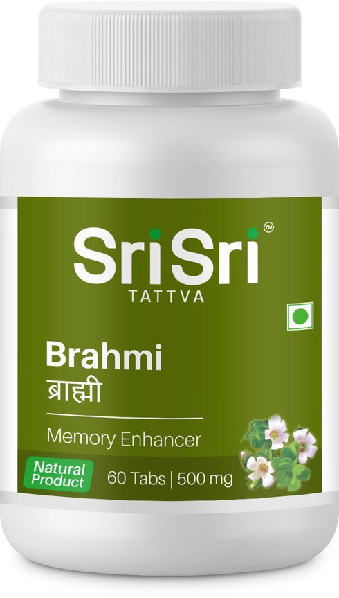 Sri Sri Tattva Brahmi 500Mg 60Count